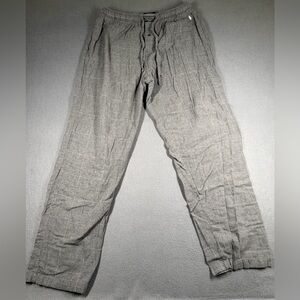 Polo Ralph Lauren Pajama Bottoms Mens Large Gray Flannel Lounge Sleep Sleepwear